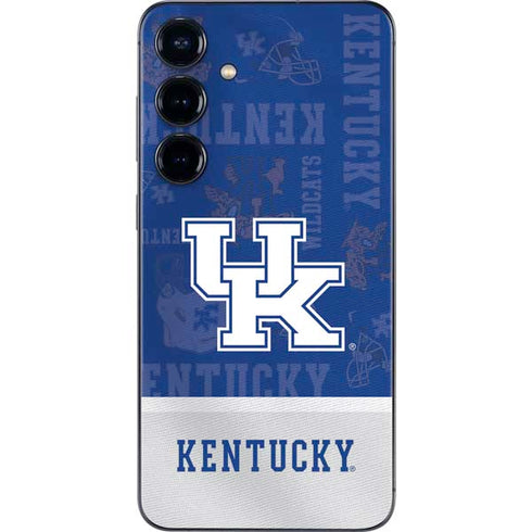 University of Kentucky Jersey Split Galaxy S25 Skin